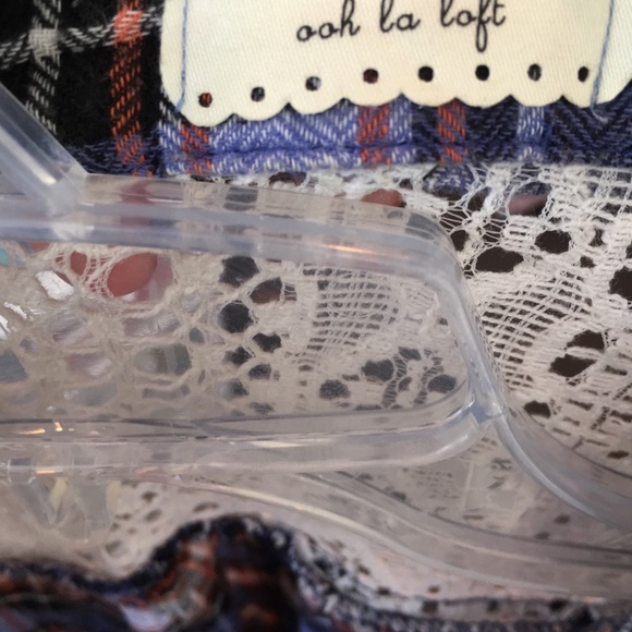 Plaid and Lace SUPER cute! - Picture 4 of 4